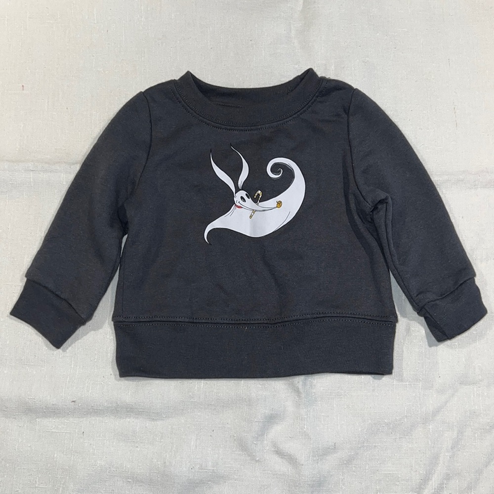 Nightmare Before Christmas Zero Disney Baby Crewneck Sweatshirt 6-9 Months